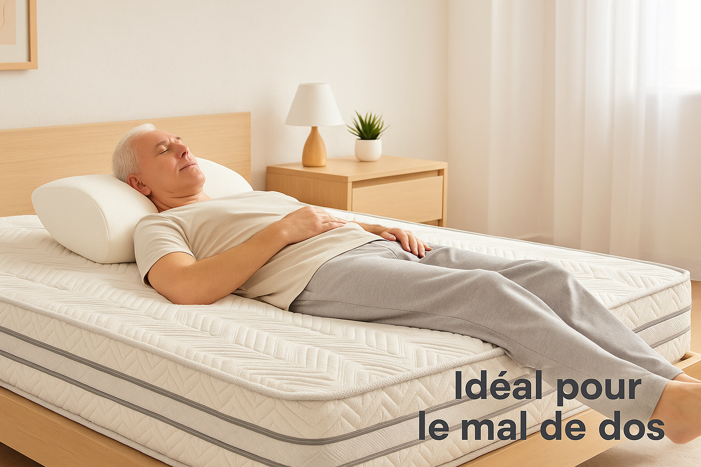 Matelas mi-ferme Corentin