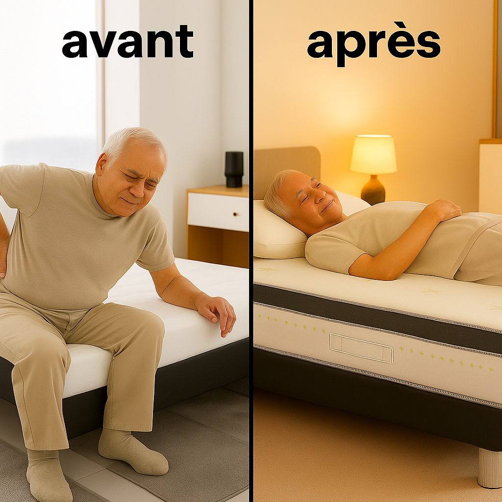 Surmatelas Nuage à l’Aloe Vera — Respirez librement, dormez apaisé