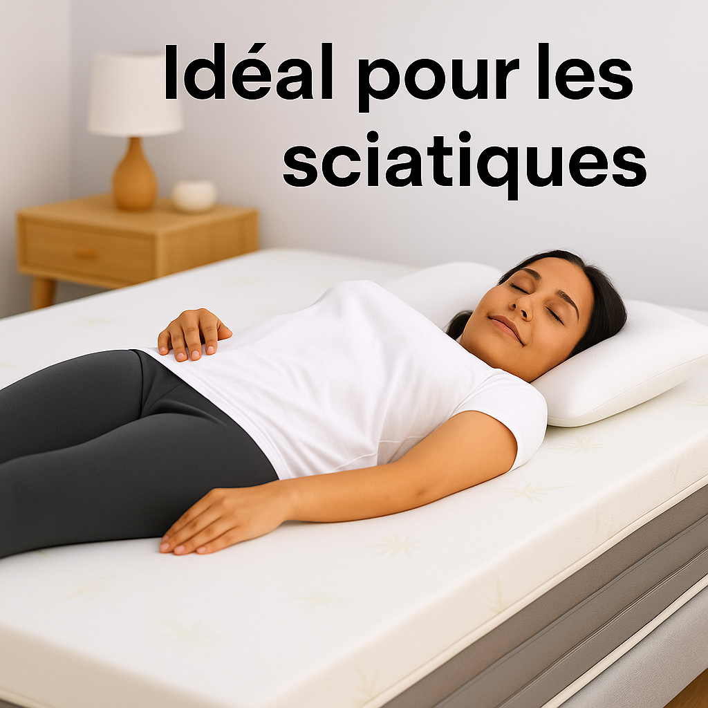 Surmatelas Nuage à l’Aloe Vera — Respirez librement, dormez apaisé