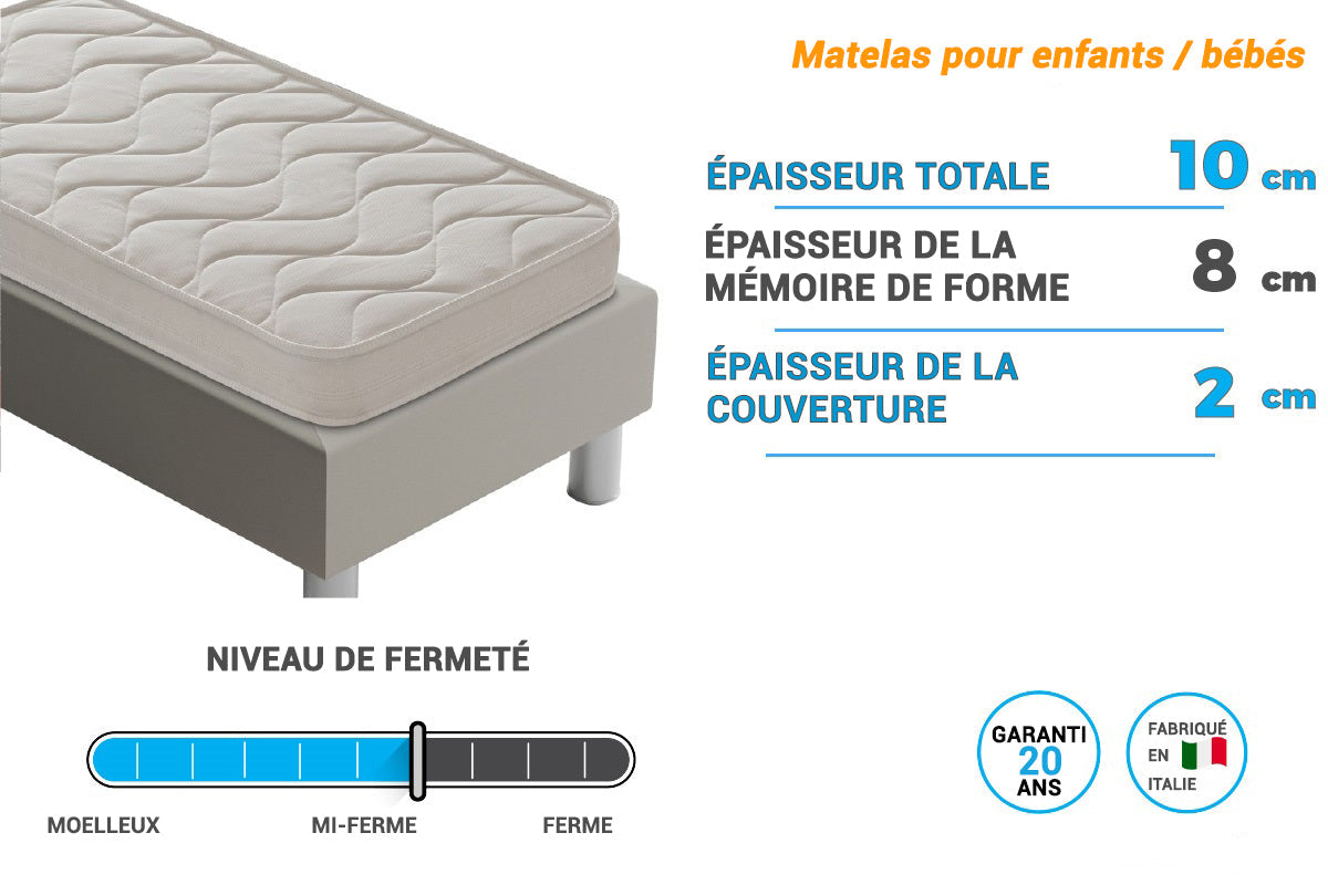 Matelas Bébé Octave — Le cocon qui apaise bébé et rassure les parents