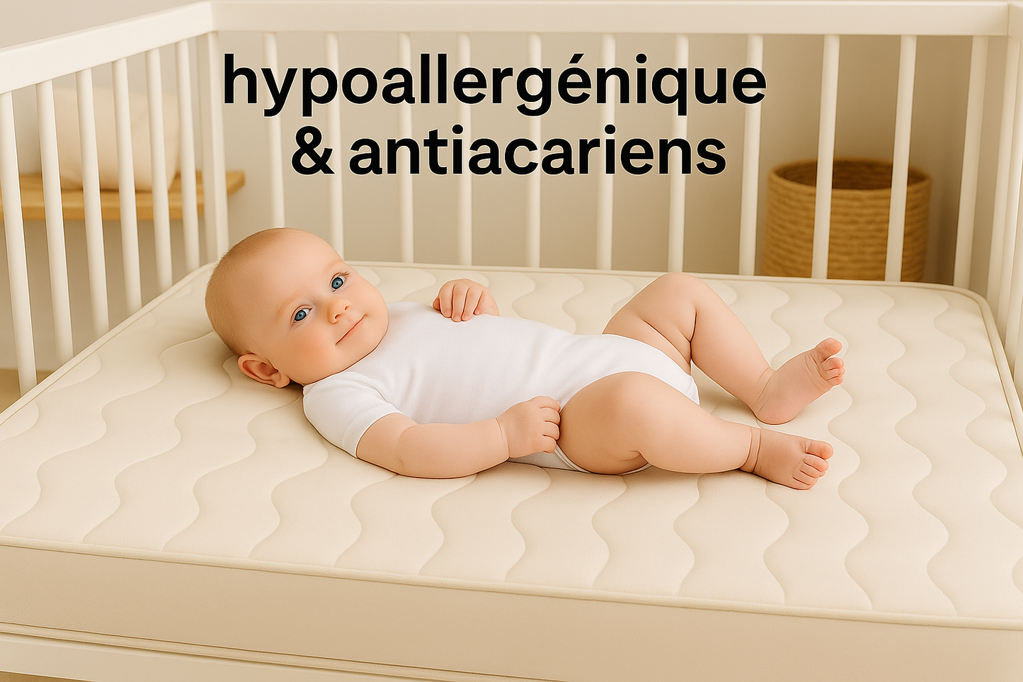 Matelas Bébé Octave — Le cocon qui apaise bébé et rassure les parents