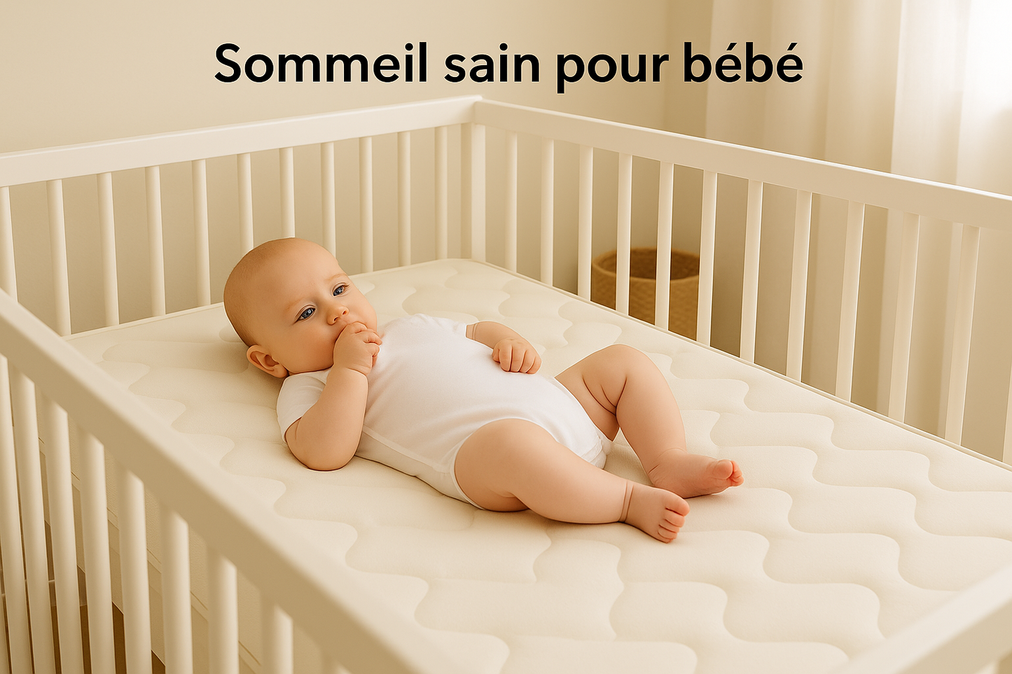 Matelas Bébé Octave — Le cocon qui apaise bébé et rassure les parents