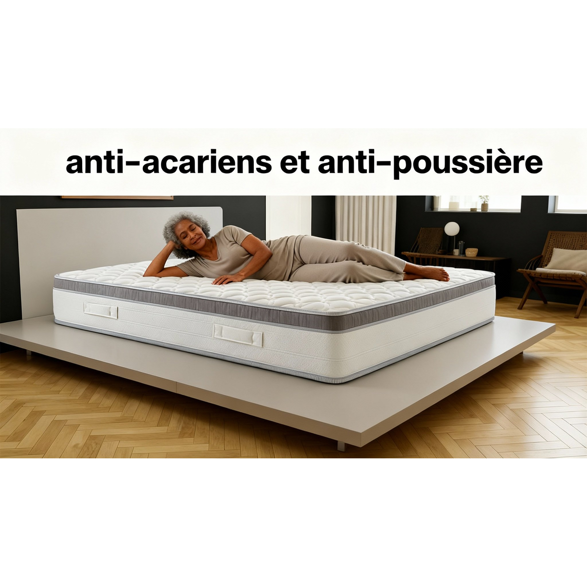 Matelas Joris — Soulagement ciblé du lumbago, nuits enfin apaisées