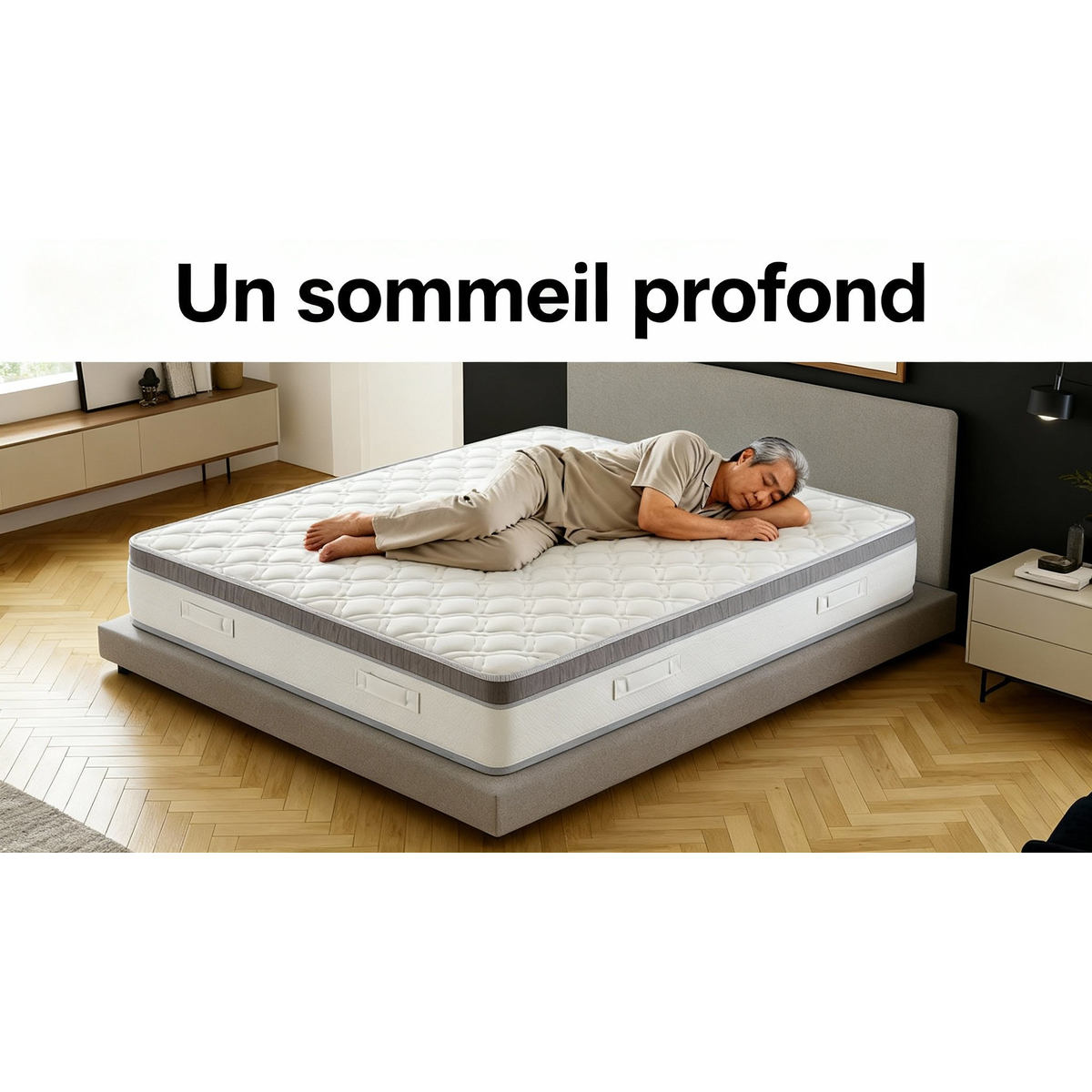 Matelas Joris — Soulagement ciblé du lumbago, nuits enfin apaisées