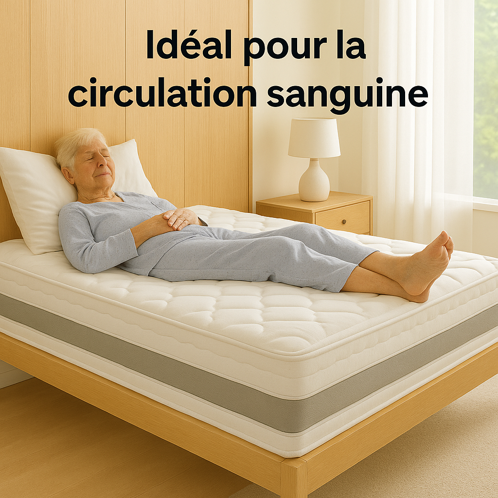 Matelas 100 % Latex Albert — Respirez librement, dormez profondément