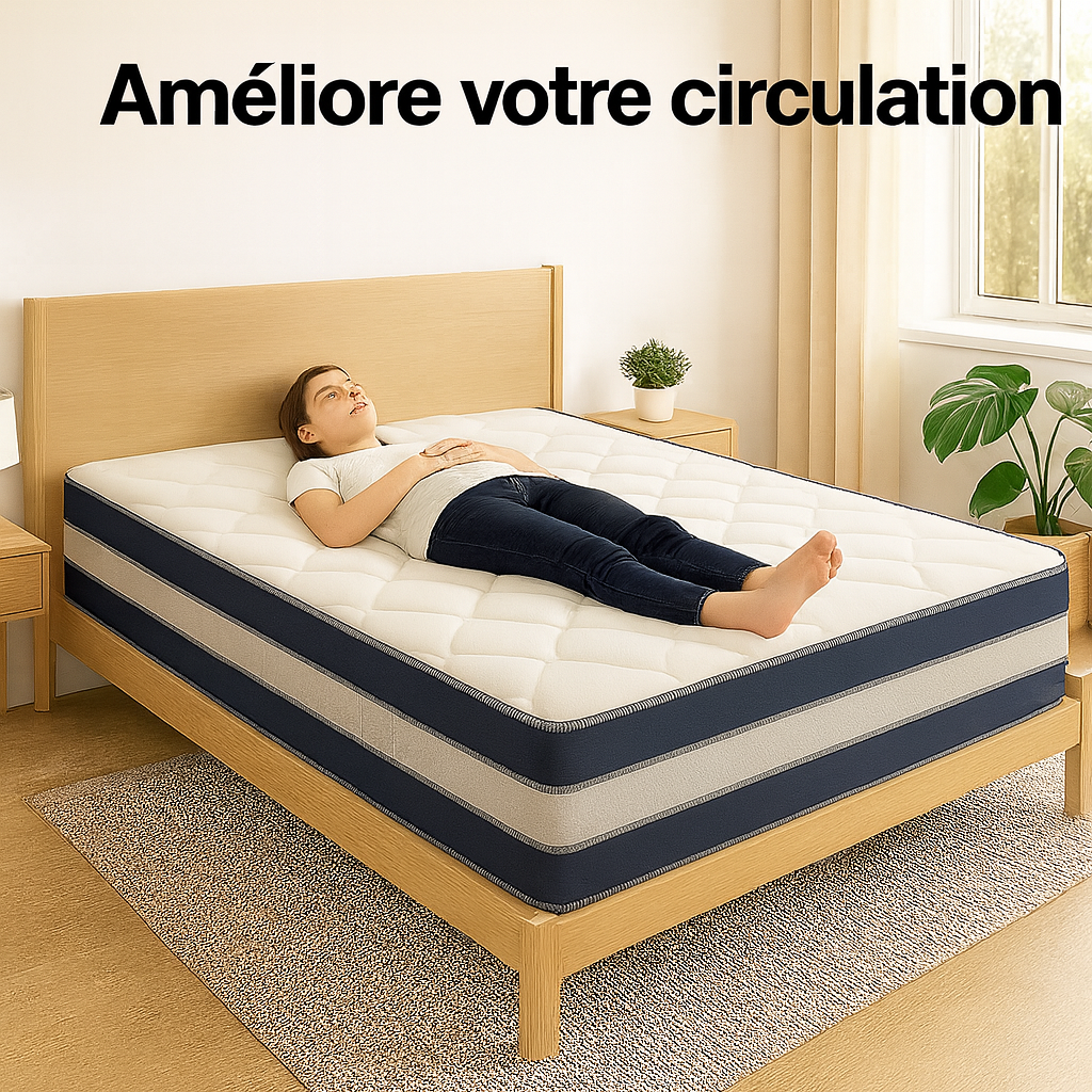 Matelas Camille — Dites adieu aux crampes, retrouvez des nuits légères