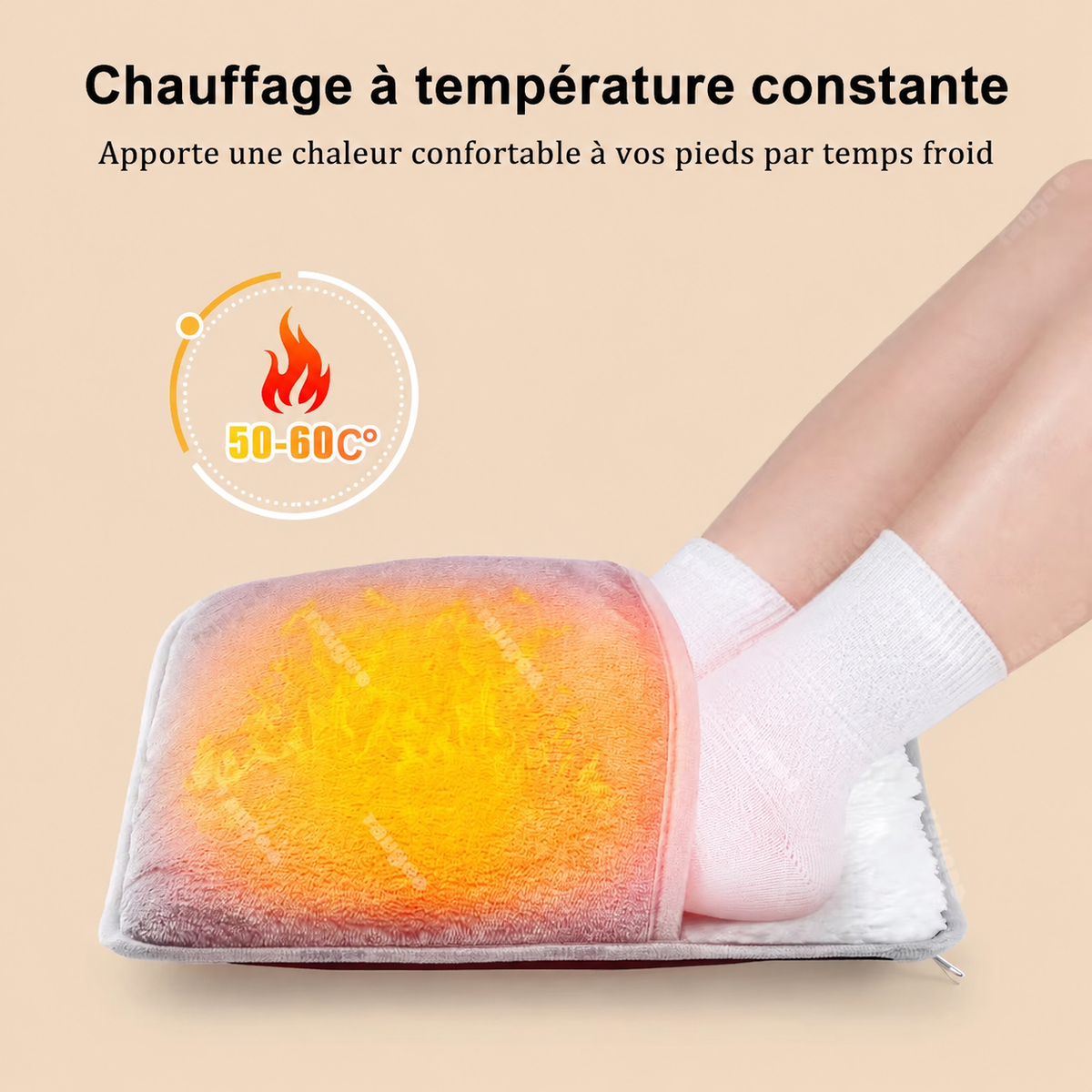 Cocon Chaud — chauffe constante pour les pieds