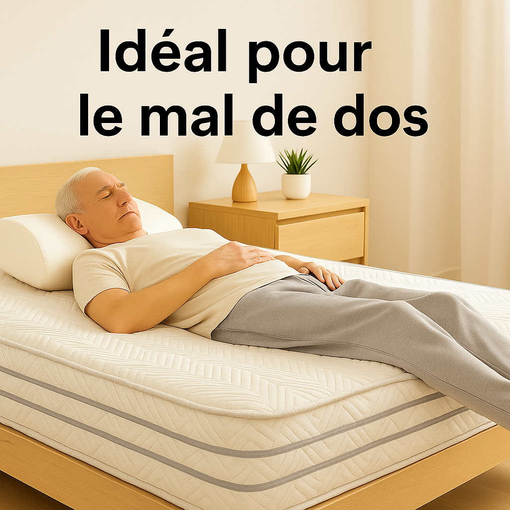 Matelas Corentin — Dites adieu aux douleurs dorsales, retrouvez des matins sans tension