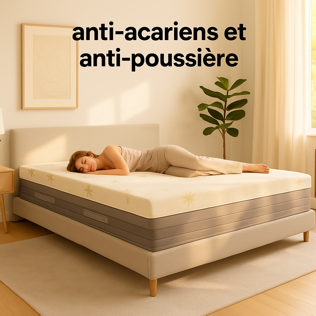Surmatelas Nuage à l’Aloe Vera — Respirez librement, dormez apaisé
