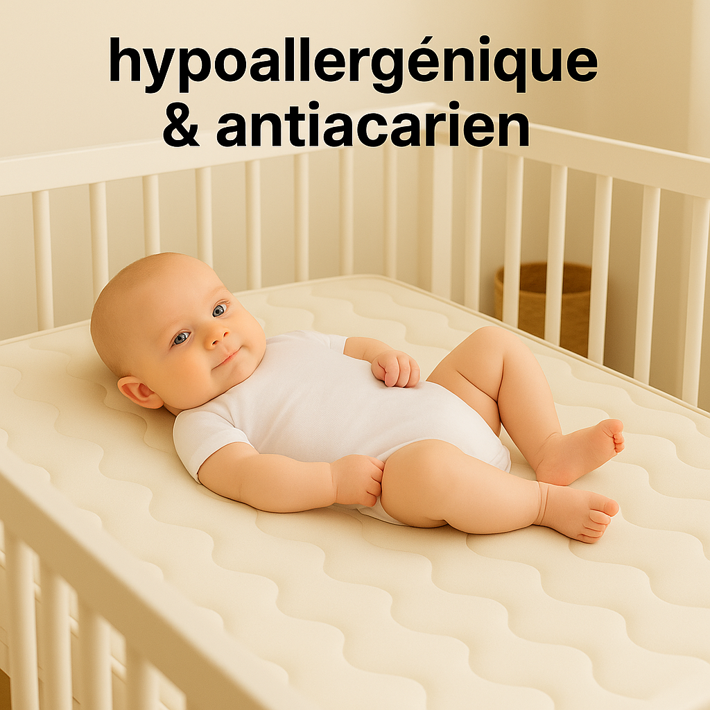 Matelas Bébé Octave — Le cocon qui apaise bébé et rassure les parents