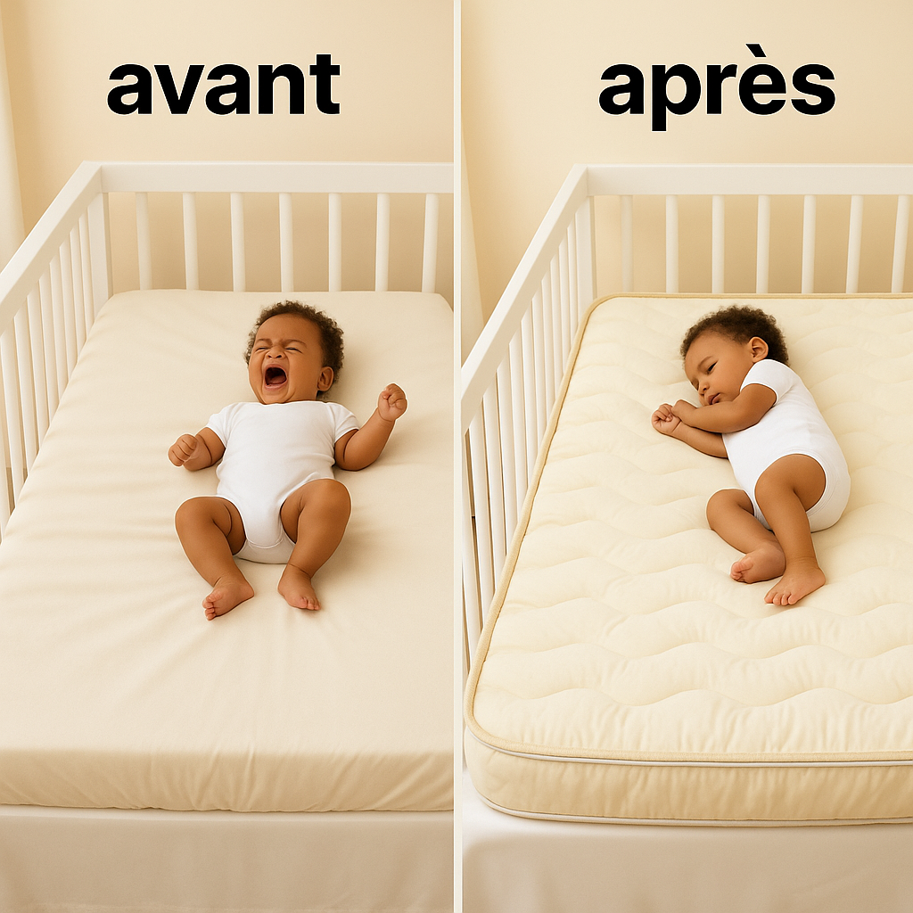 Matelas Bébé Octave — Le cocon qui apaise bébé et rassure les parents