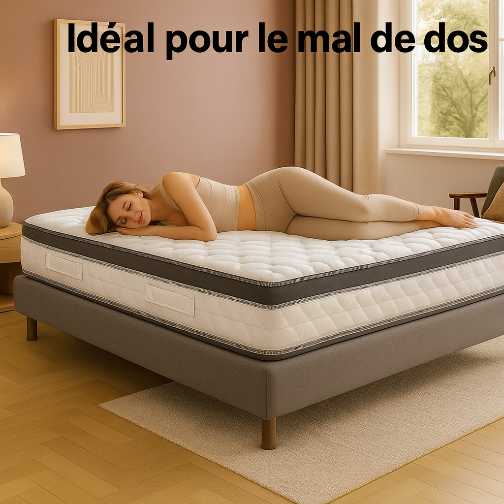 Matelas Pénélope — Circulation plus légère, nuits plus sereines